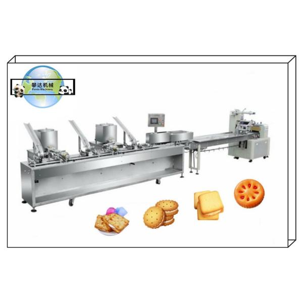 Large Capacity Hard And Soft Biscuit Production Line 1000KG/H Rich Tea Marie Biscuit Processing Line Machines