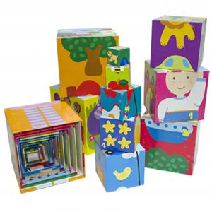 Quality 4C Offset Printing Custom Toy Packaging Boxes With Spot UV Gloss Varnish wholesale