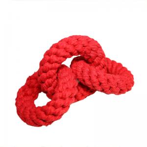 China Red Color Pet Play Toys Size 20cm Cotton Linen Material For Entertainment on sale
