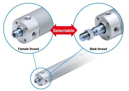 Round Type Air Cylinder CDG1BA32-75Z Spare Parts for Solar Stringer Machine