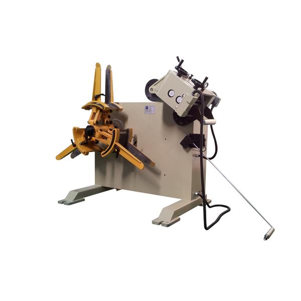 Quality Turbine Type Adjustment Device Coil Handling Equipment NC Decoiler Leveller Feeder wholesale