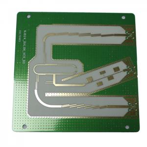 China Ground Surveillance Radar Rogers4350B High Frequency PCB 0.79MM Thickness on sale