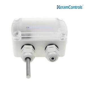 Quality PC and ABS PT100 class A wall mounted temperature sensor transmitter wholesale