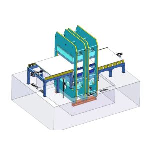 Rubber Shock Absorbing Spring Vulcanizing Machine Industrial Buffer Spring