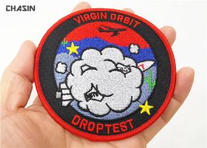 China Aviation Club Clothing Embroidery Patches Heat Press Badge Embroidered Patches on sale