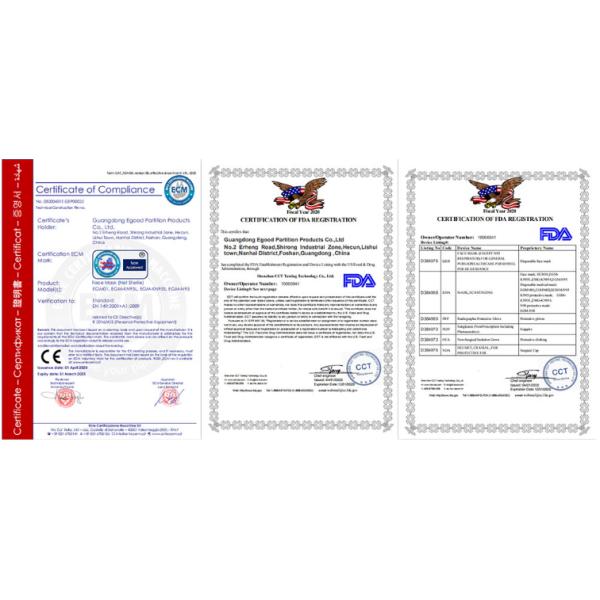 Ear Wearing 3 Ply Non Woven Face Mask Elastic Earloop Various Color For Healthcare