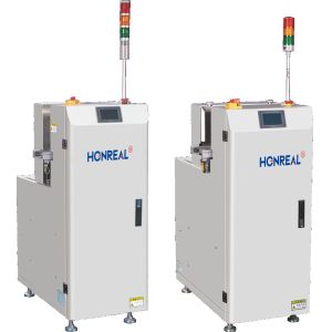 Quality Mini Micro Board PCB Loader And Unloader , SMT Loader Machine With PLC Control System wholesale