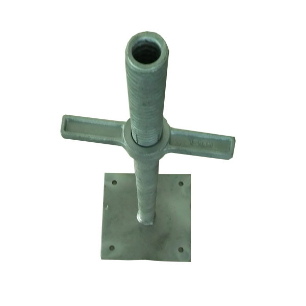 Quality Q235 Galvanized Scaffolding Jack Base scaffolding screw jacks SGS wholesale