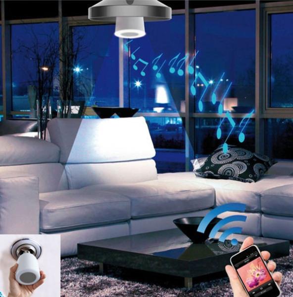 Cheap Remote control led bulb with bluetooth speaker for sale