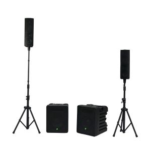 370W Active Column Array Speaker System 50Hz-20kHz Frequency Response