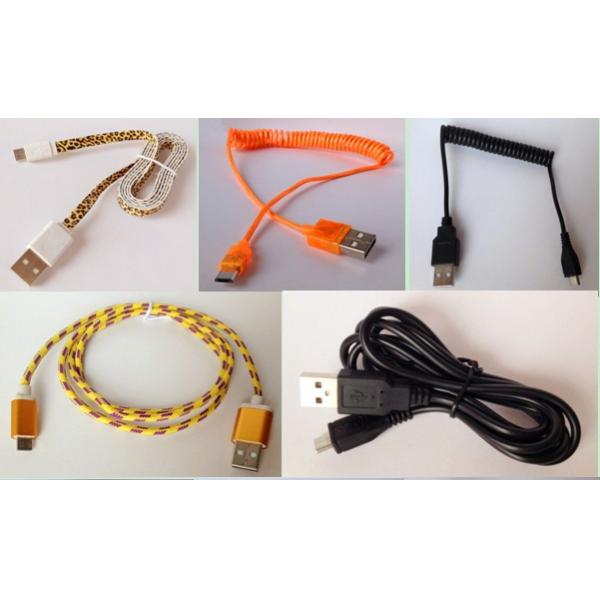 USB data and charge cable for mobile phone , multi-colored options－RM4RB1