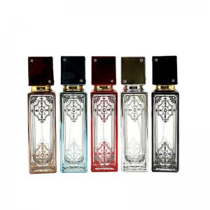 China Wholesale Perfume Sub Bottled High-End Portable 50ml Sample Spray Bottle Advanced Glass Empty Bottle Spray on sale