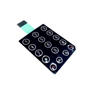 Quality Glossy Surface Dome Membrane Switch OEM Customized Industrial Waterproof Membrane Switch wholesale