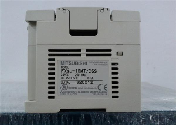 Cheap 16 - 384 Points Mitsubishi Melsec Programmable Logic Controls FX3U-16MT/DSS for sale