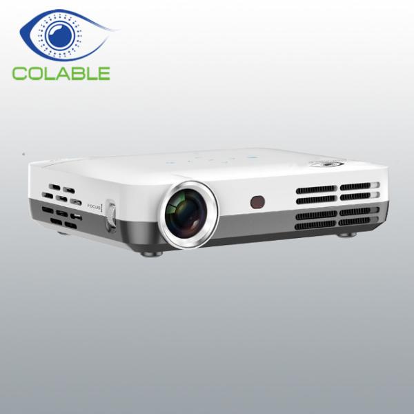 Cheap Keystone Correction LED Android Projector with Android Version 4.4 Projector for sale