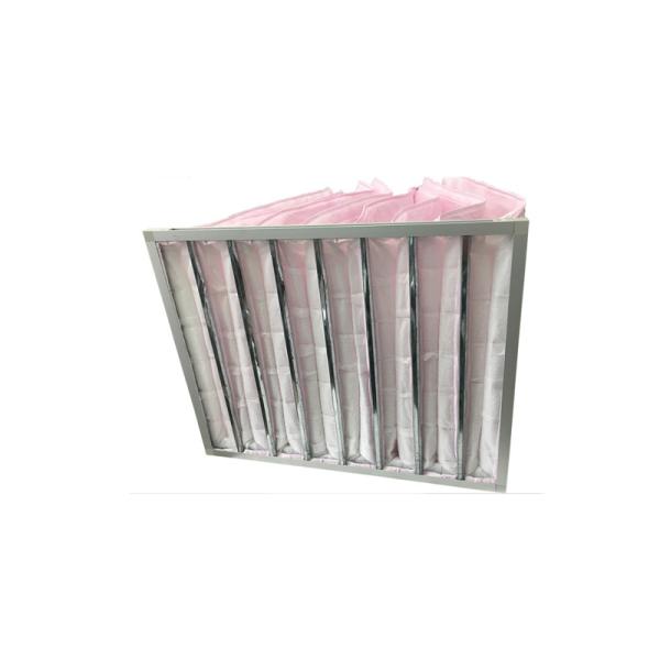 1μM Synthetic Fiber Pocket F7 Air Conditioner Filters