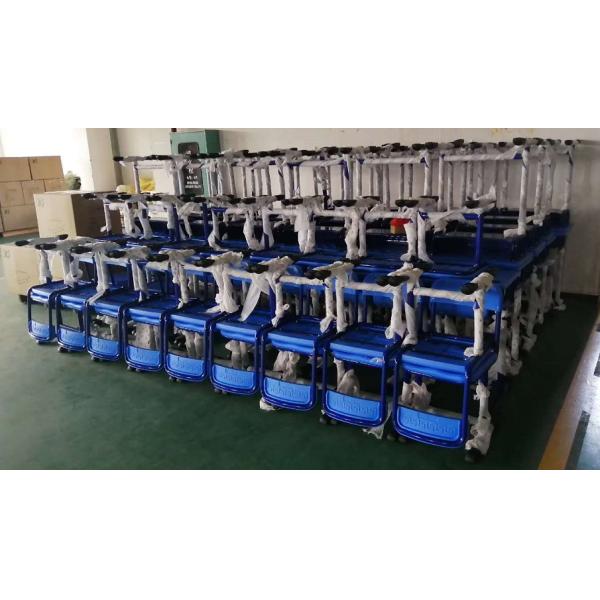 Cold Rolled Steel Student Desk And Chair Set Commercial Furniture Eco - Friendly Material