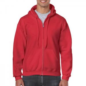 Quality Red 270G/M2 Thin Pullover Hoodie , 2XL Hooded Pullover Sweatshirt wholesale