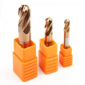 China OEM Carbide Ball Nose End Mill Set HRC55 For Carbon Steel Stainless Steel Copper on sale