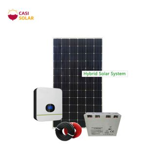 Quality 400V Hybrid Solar Power System 50KW Mono Solar Panel wholesale