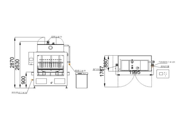 CDP-12E Micro Computer Filling Machine Easy Integration Into Production Line For