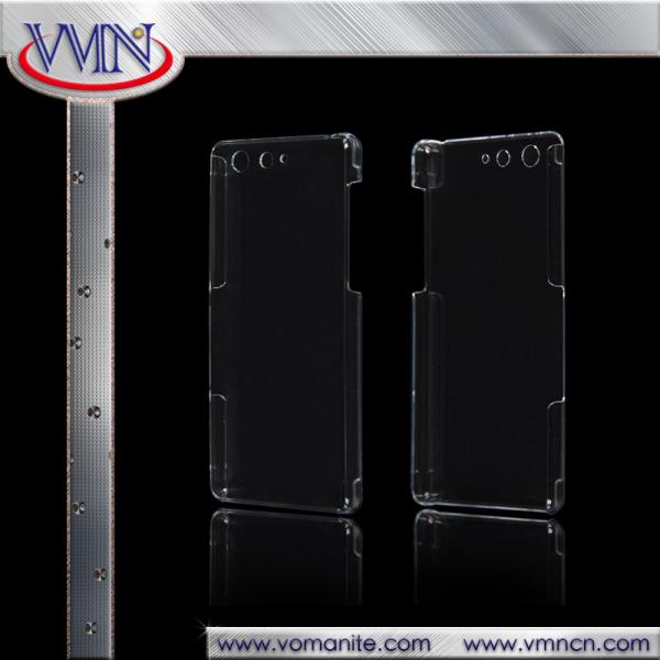 Cheap Factory custom,polycarbonate material glossy clear protect phone back case for Fujitsu arrows SV F-03H for sale