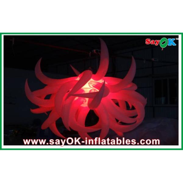 Color-changing Lighting Decoration , 2m Dia Inflatable Led Lighting Decoration