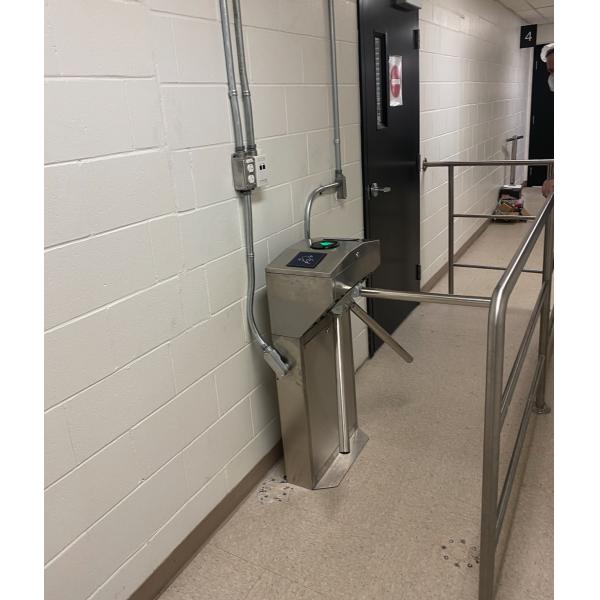 Bi Directional Pass Gym Waist Height Tripod Turnstile Gate Access Control Systems