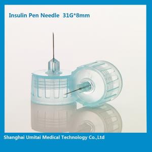 Quality 31G*8mm Diabetic Insulin Pen Needles For Novolog Flexpen OEM / ODM Available  wholesale