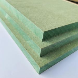 Quality Nontoxic Lightweight Green MDF Sheet , Sturdy MDF Medium Density Fiberboard wholesale