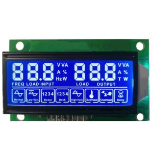 China HT1621 Controller Segment Code LCD Display Module, Customize Segment LCD Display With Backlight on sale