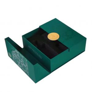 Quality Varnishing Luxury Gift Packaging Boxes Double Side Open With Logo ODM wholesale