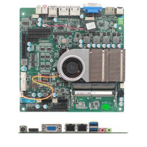 China Whiskey Lake 8th Core I5-8265U Mini Itx Motherboard 4k Display 2LAN Support Touch Panel on sale