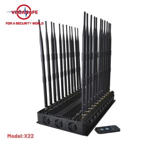 Quality Worldfirst GSM 47W Mobile Phone Signal Jammer 3dBi Antenna wholesale