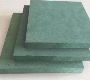 China Waterproof glue 18mm MDF board/Water resistant MDF board/Waterproof green MDF on sale
