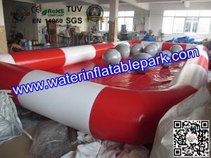 China Summer Inflatable Paddling Pool  With Water Ball , Above Ground Inflatable Pools on sale