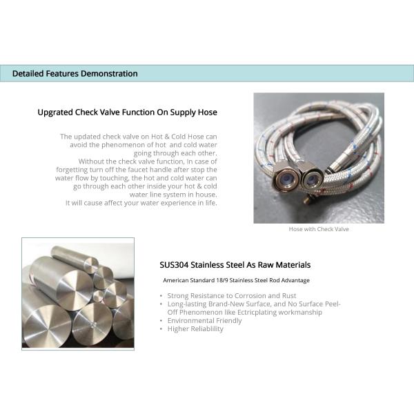 Coil Spring Touch Sensor Kitchen Faucet Sus304 Dual Mode Function Sprayer Taps