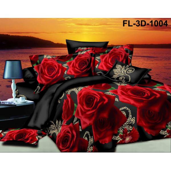 3D Disperse Printed Bedsheet Polyester Sheet Set