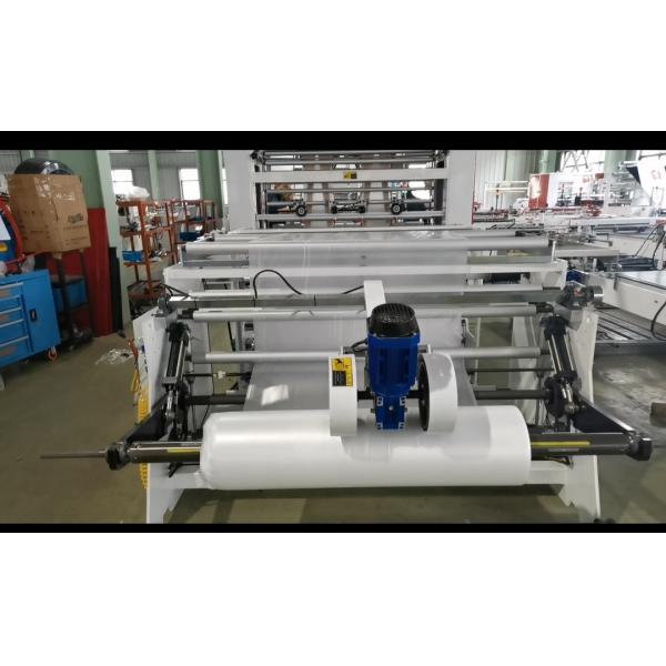 Drawstring Garbage Bag Manufacturing Machine , Corn Starch Bags Manufacturing Machine 60m/min