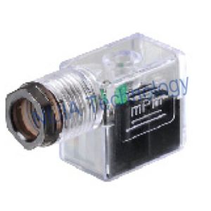 Quality Solenoid Coil Connector DIN43650B Pneumatic Fittings Junction Box for 22 mm Coil wholesale