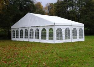 Fireproof Outside Party Tents , 60 Seater Event Canopy Tent Easy Assembly