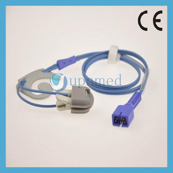 Nellcor ear clip Spo2 sensor,DB9P,1m/3m