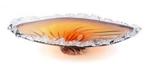 Quality Customized Glass Crystal Fruit Bowl Large Handmade Craftsmanship wholesale