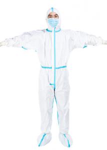 Quality Anti Bacteria Disposable Isolation Protective Clothing CE Approved wholesale