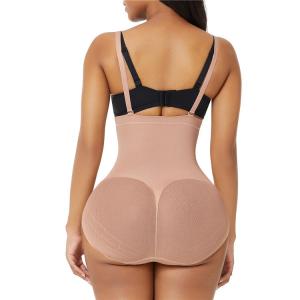 Quality Medium Control Adjustable Shoulder Strap Tummy Control Bodysuit for Regular Size Type wholesale