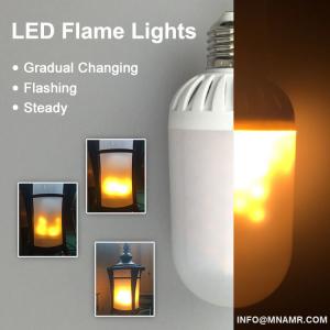 China 3D Vivid LED Flame Light E27 LED Candle Light on sale
