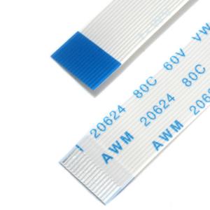 China 16 Pin FFC FPC Cable AWM 20628 0.5 Pitch For PCB Connection With LVDS Display Connector on sale