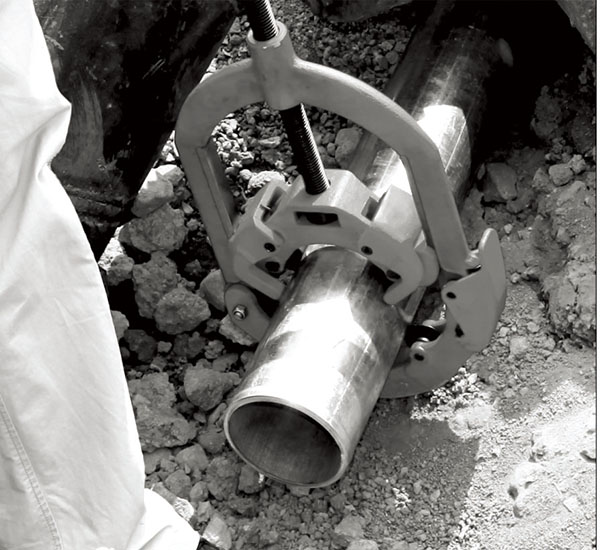 No Spark Portable H4S Steel Hinged Pipe Cutter 2"-4" Capacity