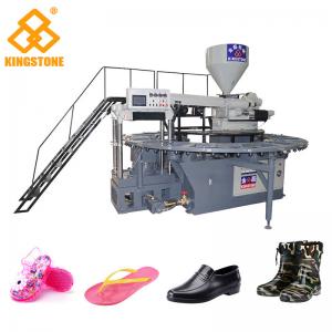 China One Color PVC Crystal Plastic Shoes Making Machine With Oil Pressure Circuit Design on sale