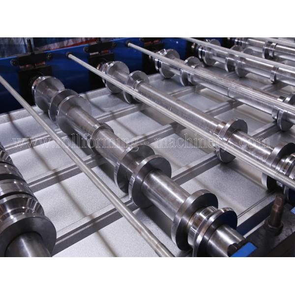 20m/min Thickness 0.55mm GI Roof Panel Roll Forming Machine